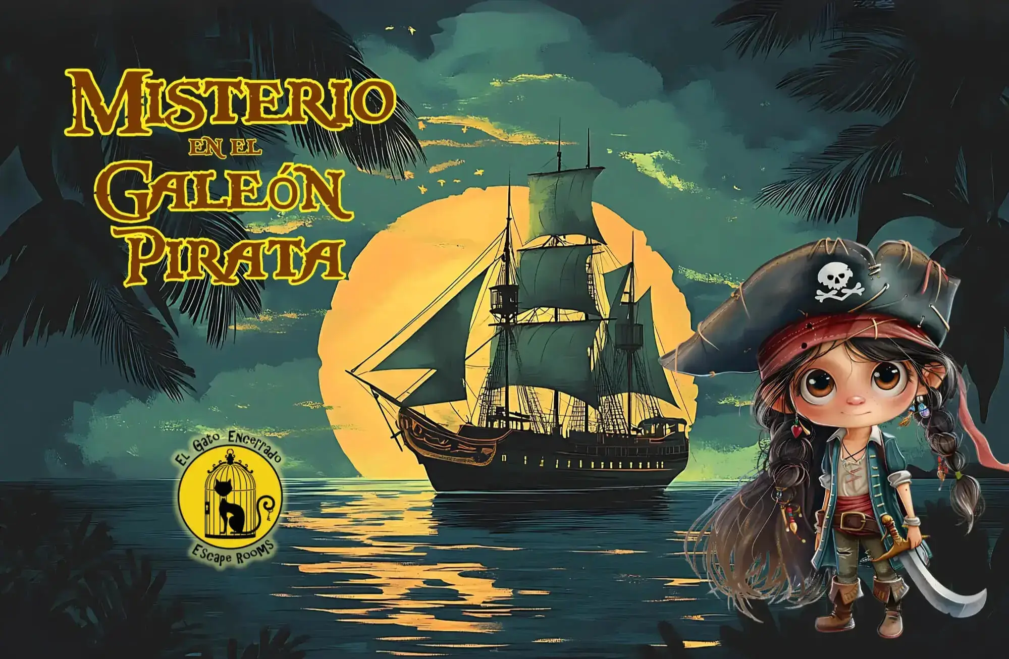 Escape Room Imprimibles: Misterio en el Galeón Pirata