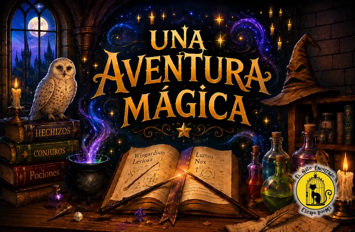 Una Aventura Mágica: Escape Room infantil a domicilio
